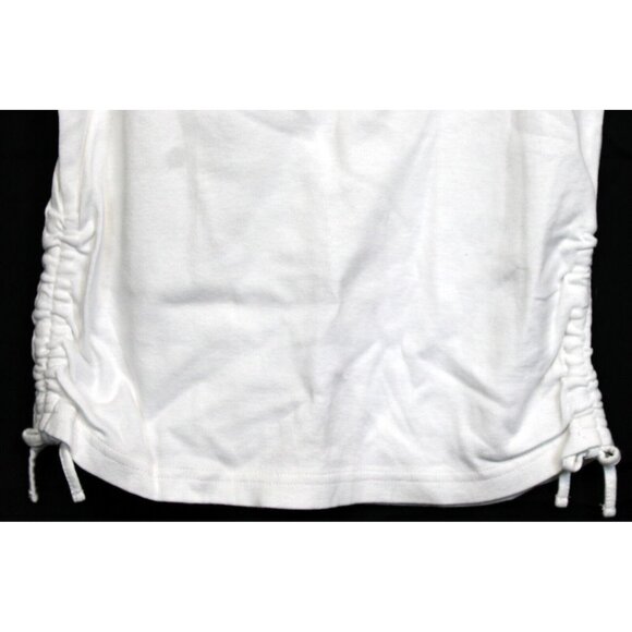 2006 Gymboree Sweetheart Valentine Day Shirt Button Heart Gathered Side String - Picture 3 of 5